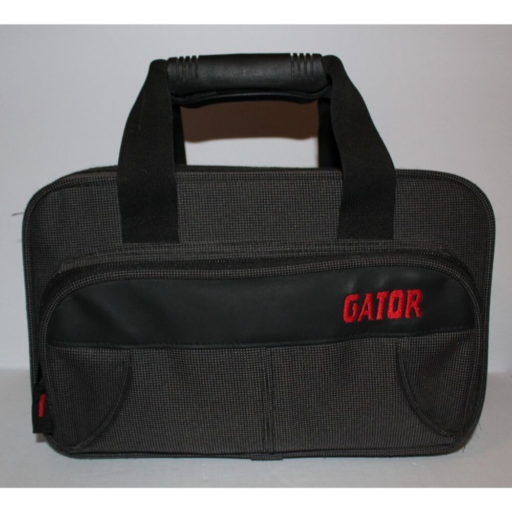 Gator Clarinet Case Black Gray Padded Soft-Sided Carry Case Excellent Condition